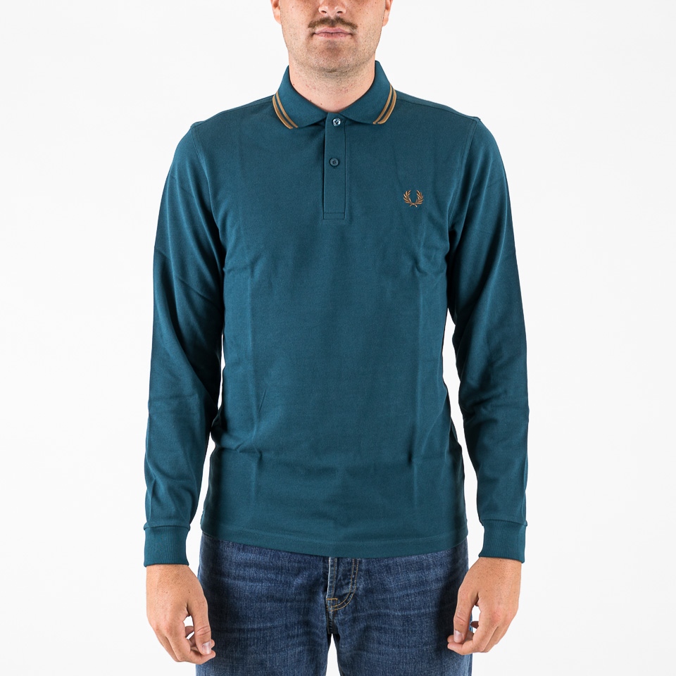 Polo Fred Perry LS Twin Tipped Fred Perry Polo Shirt | The