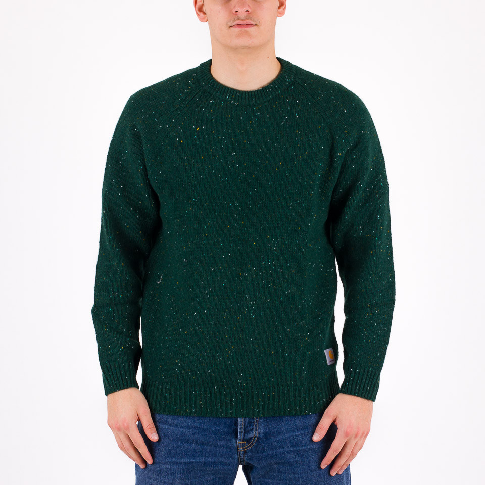 Carhartt anglistic store sweater green