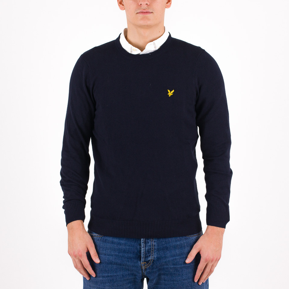 Maglie Lyle & Scott Cotton Merino Crew Neck Jumper