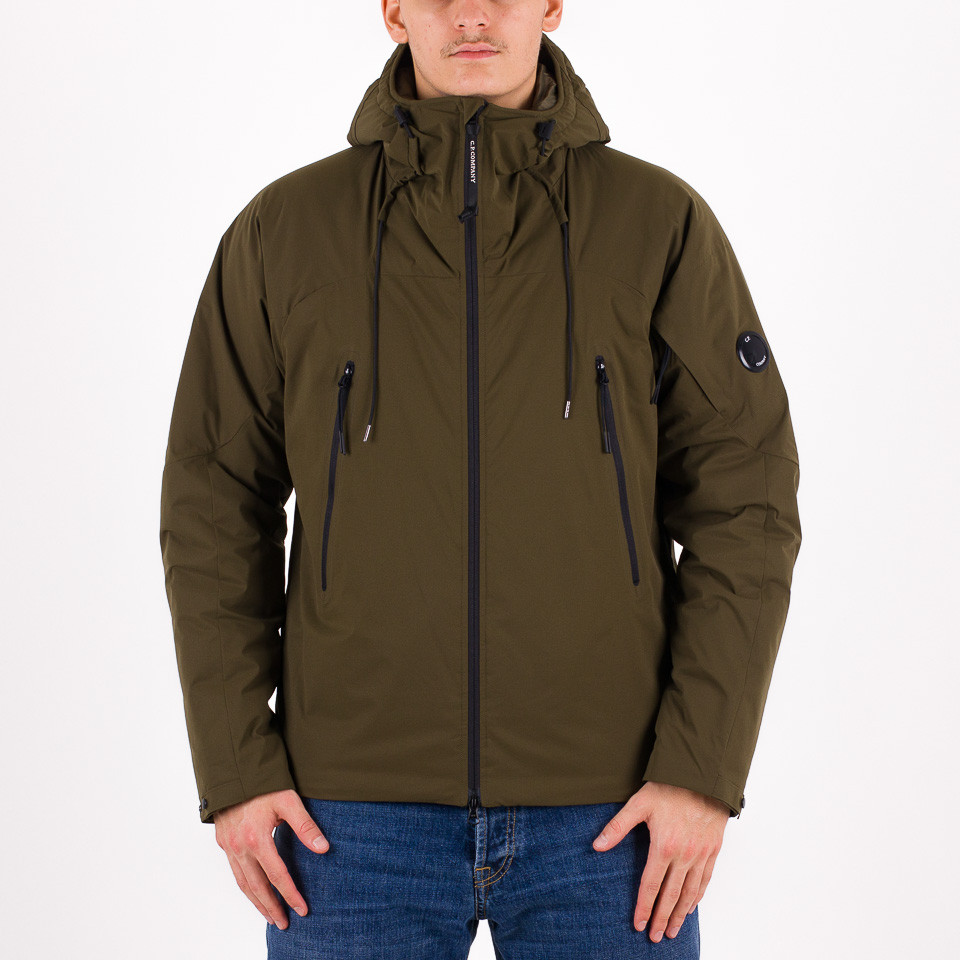 CP Company Giubbotto Pro-Tek Hood Verde Militare Uomo 