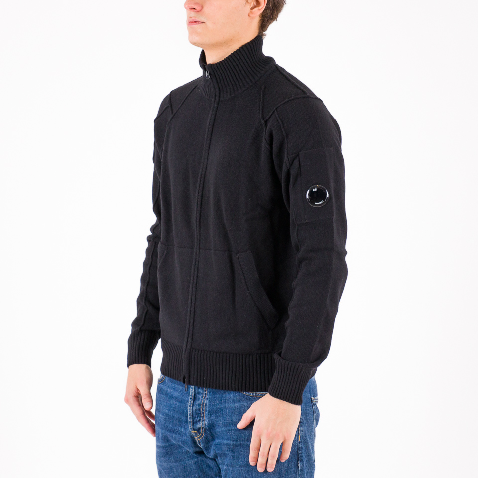 Jumpers & Sweaters C.P. Company Lambswool Zip Jumper | The Firm shop