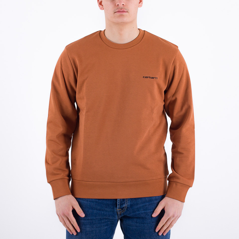 Carhartt script 2024 embroidery sweat