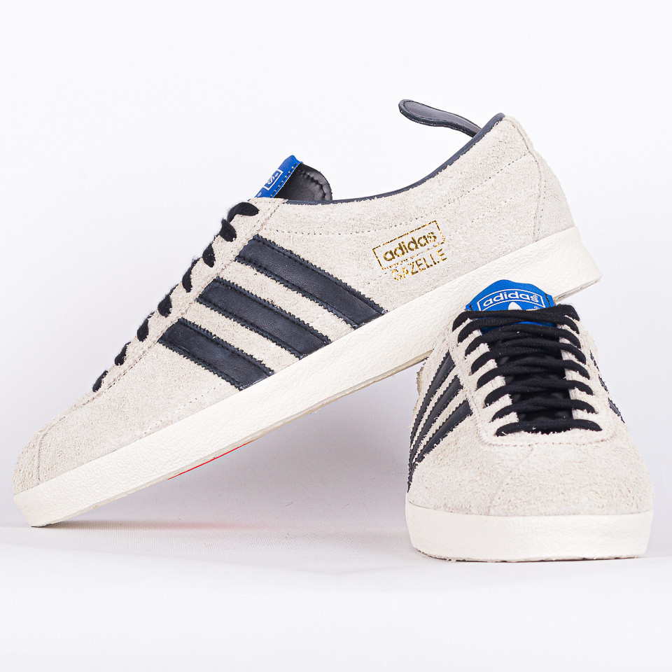 Zapatillas Hombre adidas Gazelle Vintage Core White/ Core Black/ Blue