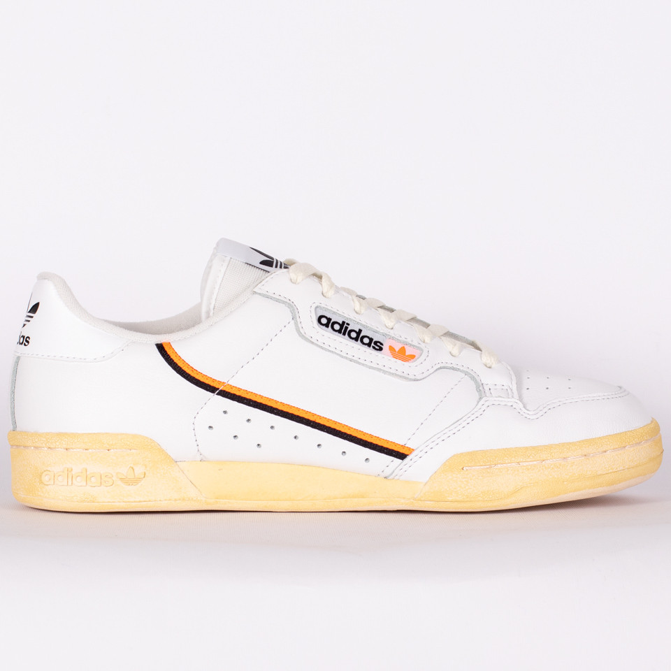 Adidas continental orange hotsell