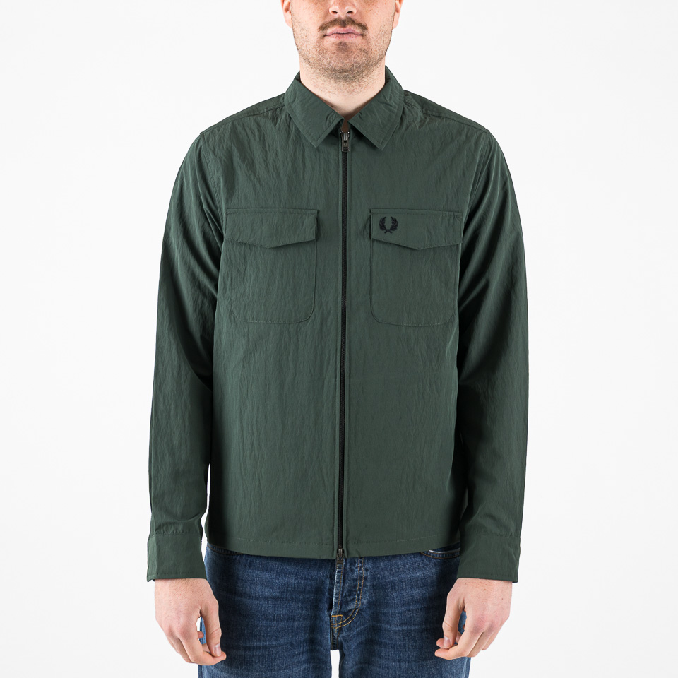 Jackets Fred Perry Zip Through Overshirt | The Firm shop