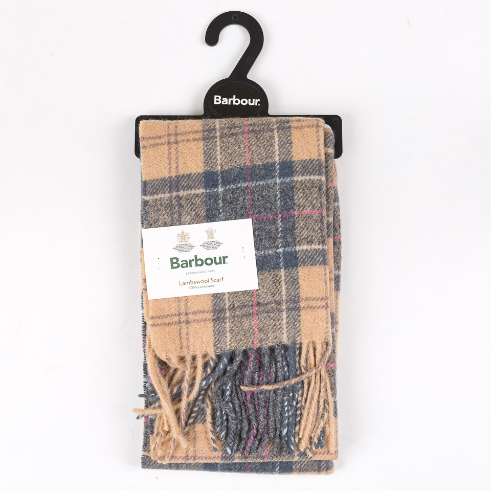 小物 BARBOUR Tartan Lambswool Scarf Moorland 小物 BARBOUR Tartan Lambswool Scarf Moorland Barbour