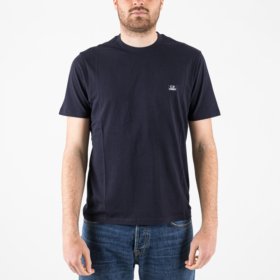 T-shirts C.P. Company 30/1 Jersey Logo Patch T-Shirt | The