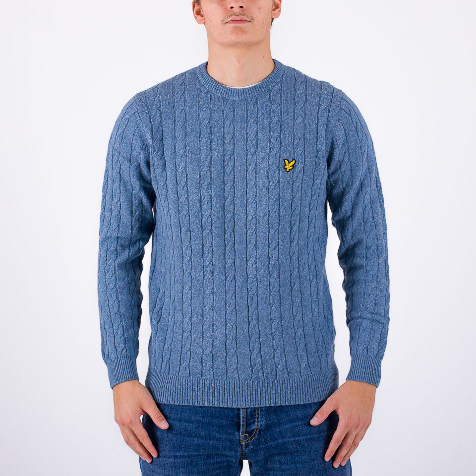 Mens lyle and hotsell scott cable knit jumper