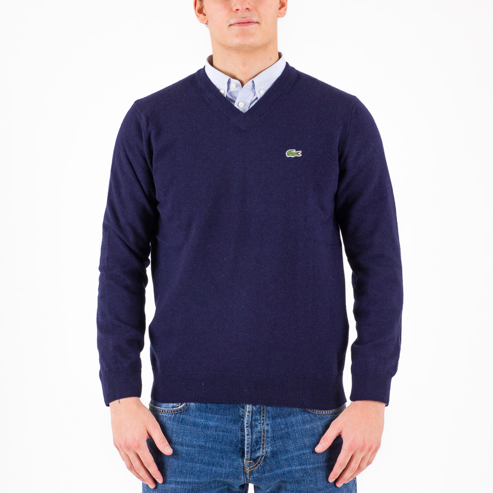Maglie Lacoste Regular Fit Wool V Sweater | The Firm shop