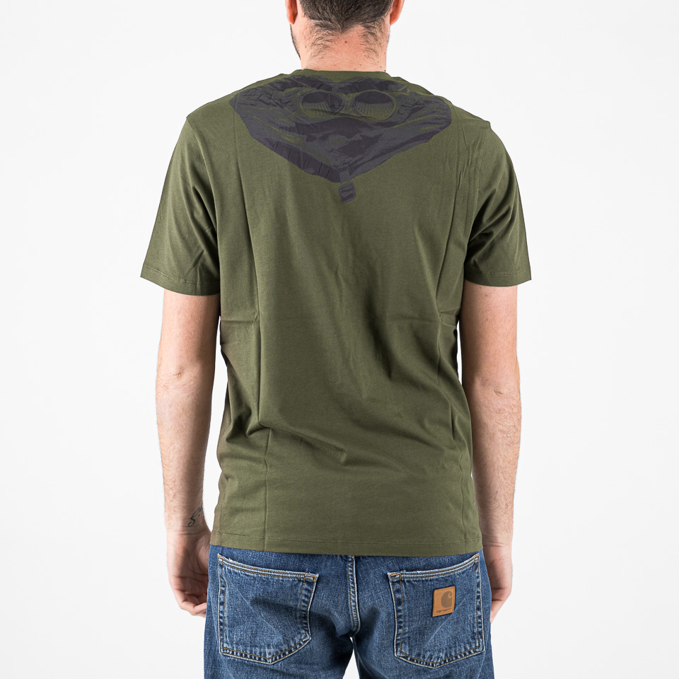T-shirts C.P. Company 30/1 Jersey Back Goggle T-Shirt | The