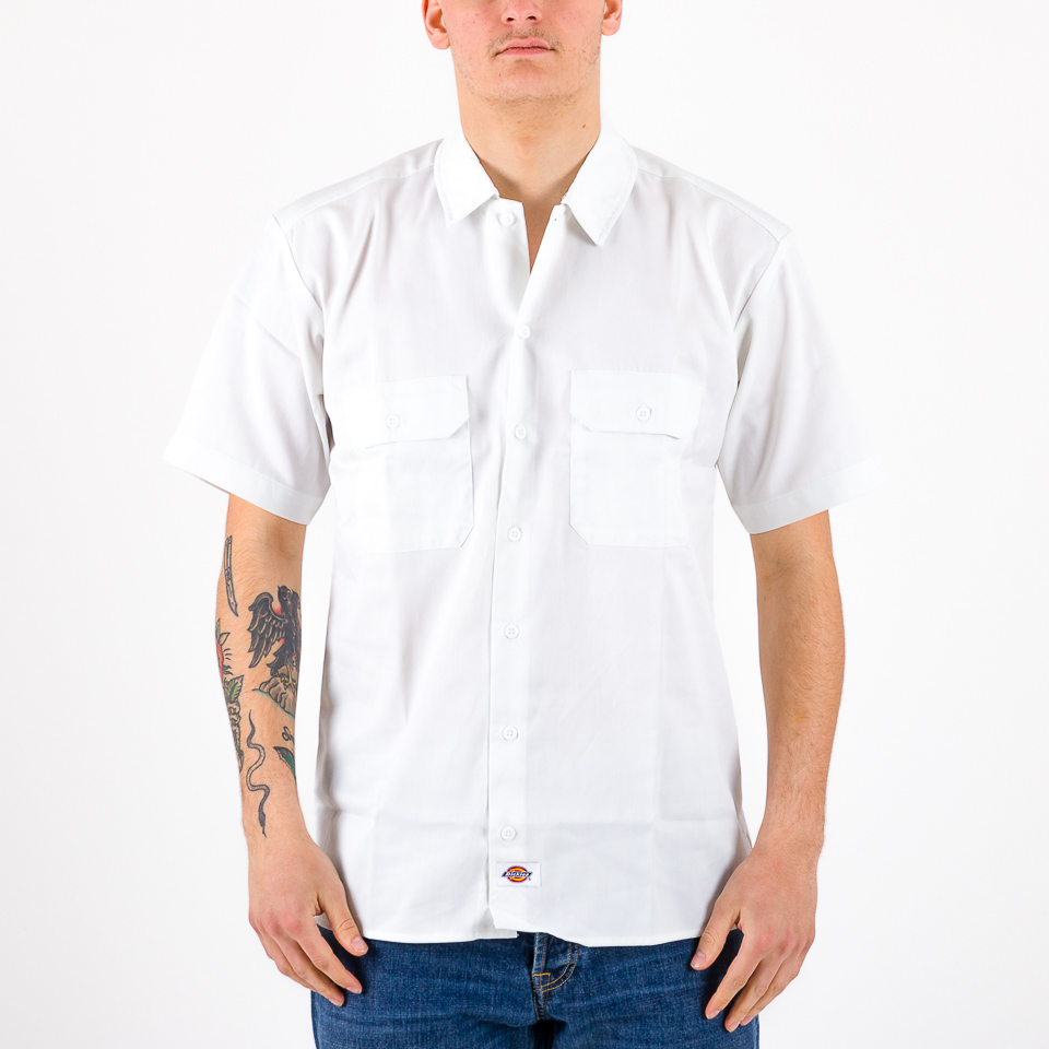 Tシャツ・カットソー DICKIES Men T-shirt White DK0A4YFC WHX1 Dickies Men's Mapleton Long Sleeve T-Shirt White | Buy