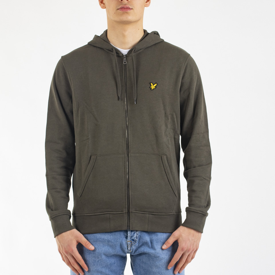 Lyle and scott discount hoodie dark sage