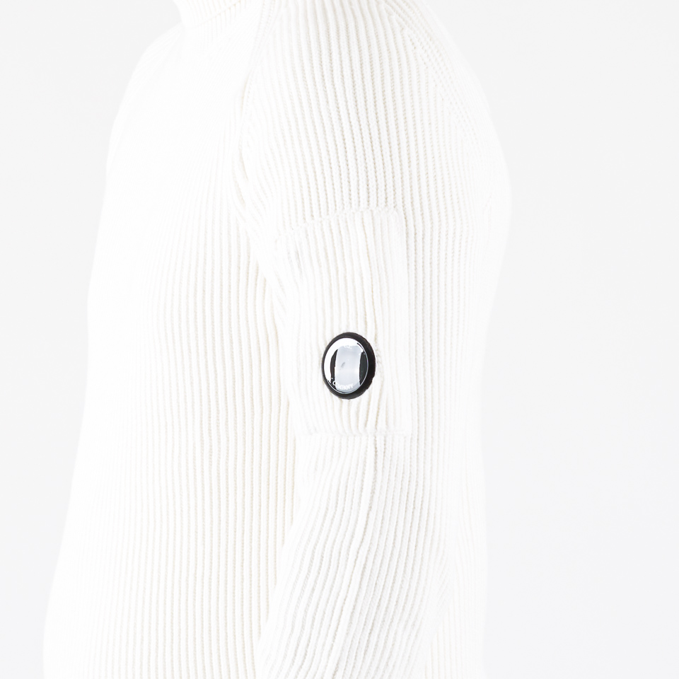 【送料&関税込】C.P. Company Wool Blend Turtleneck Sweater C.P. Company Ribbed Wool Blend Turtleneck - C.P. COMPANY