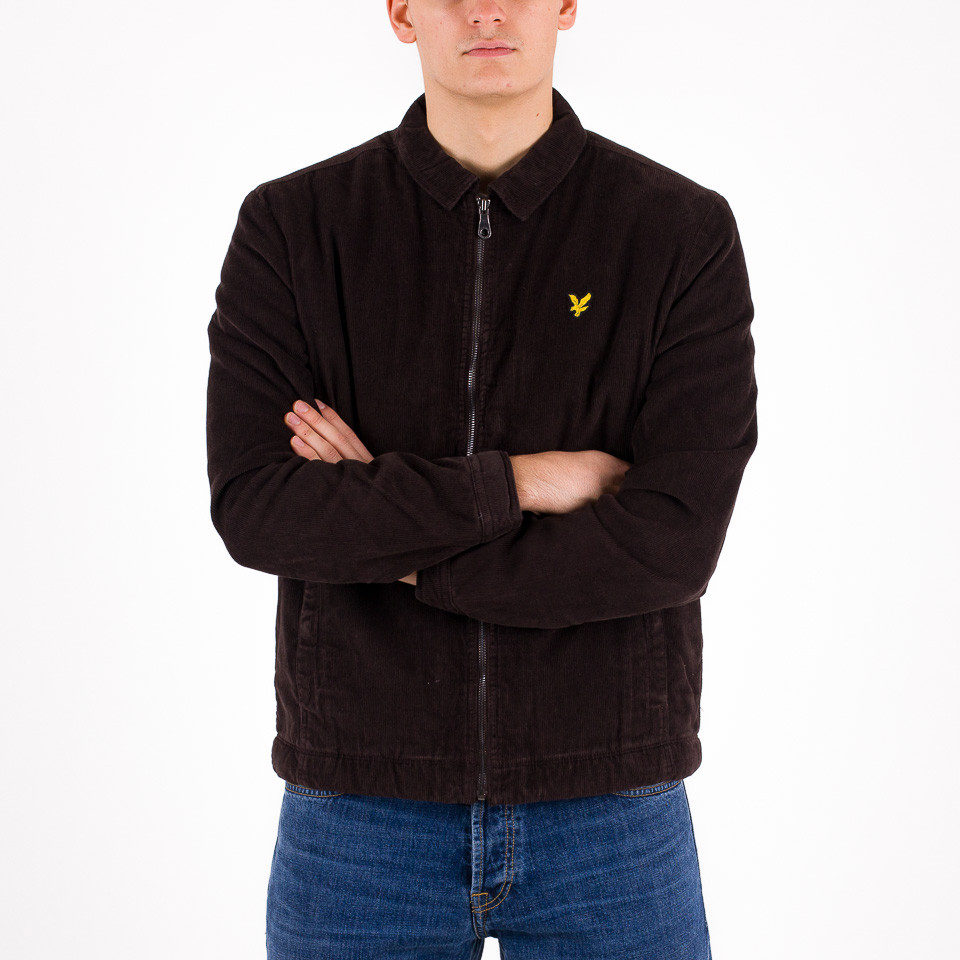 Lyle & Scott Hombre Cable Chaqueta JK1352V-Z865