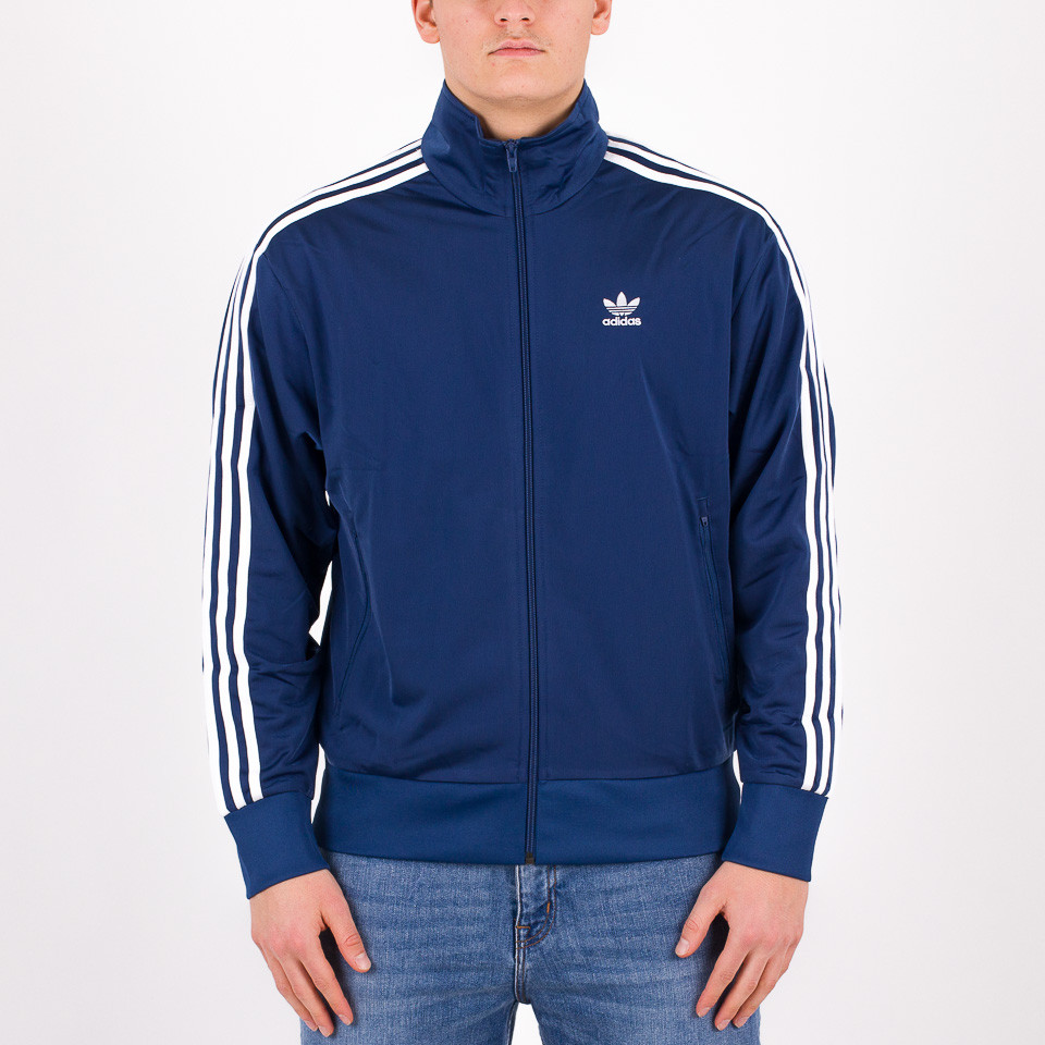 Adidas originals firebird track top clearance navy