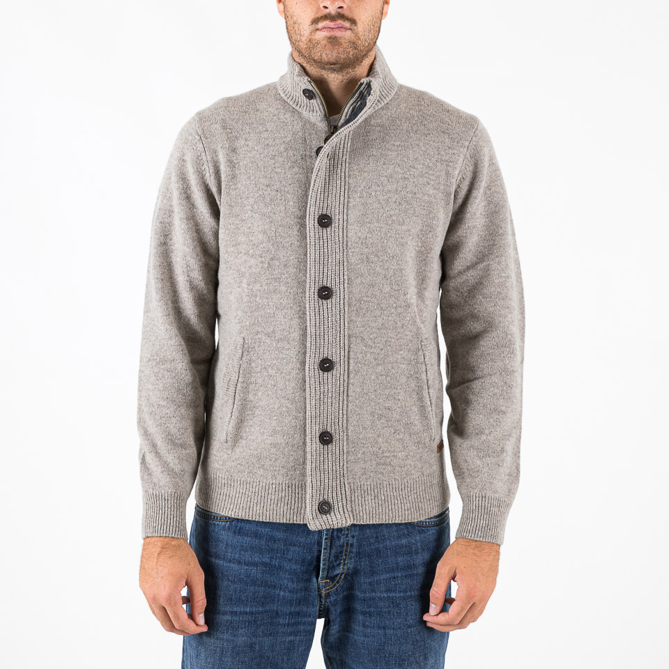 Barbour zip through cardigan online