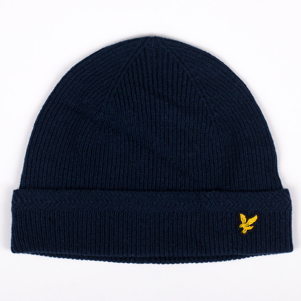 Caps Hats Lyle Scott Racked Rib Beanie The Firm shop