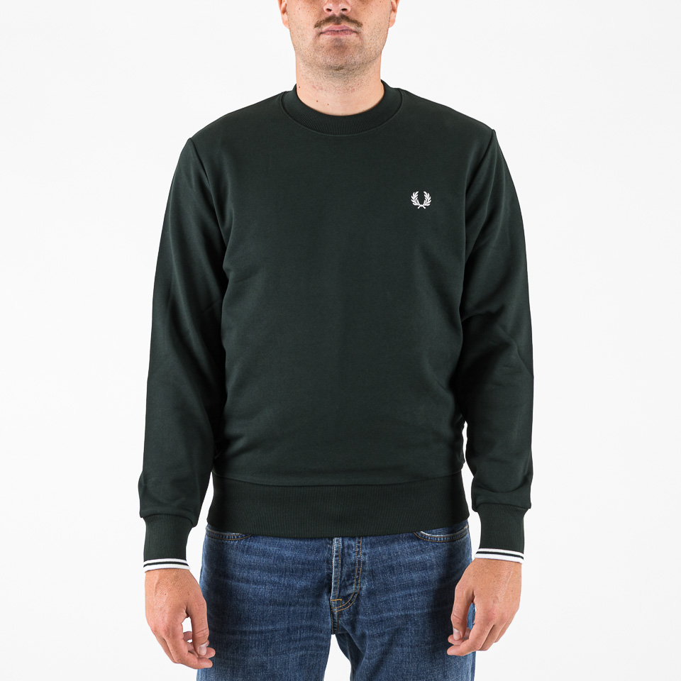 Sweatshirts Fred Perry Crew Neck Sweatshirt | The Firm shop