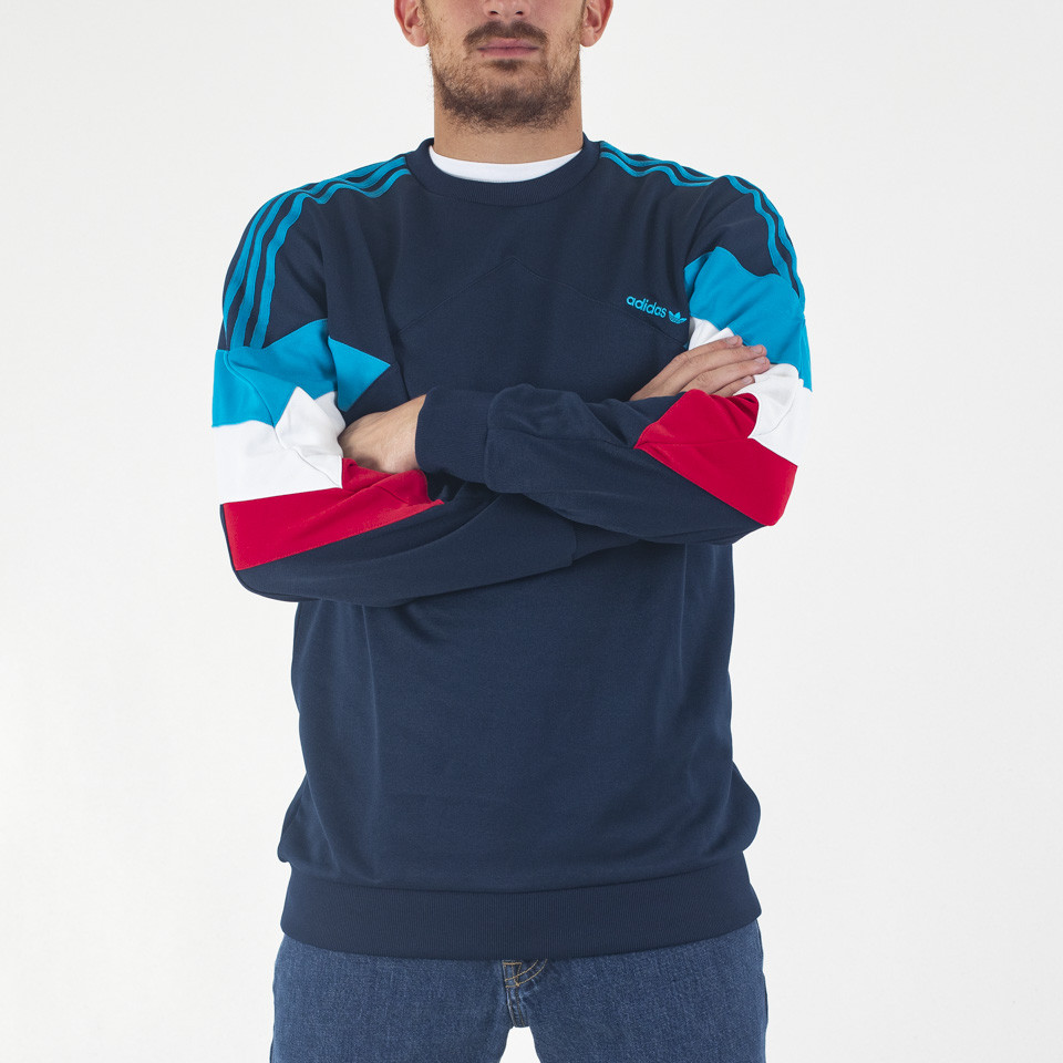 Adidas palmeston sweatshirt on sale blue