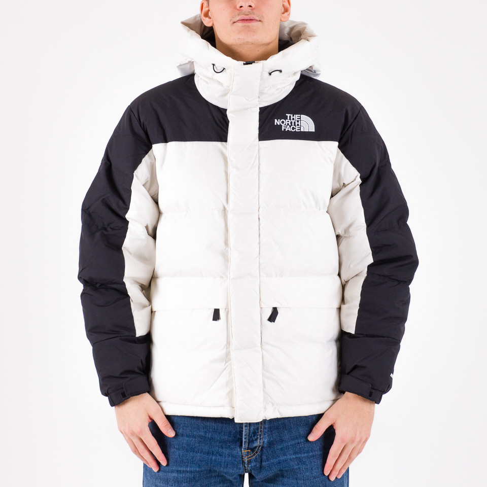 North face on sale white parka