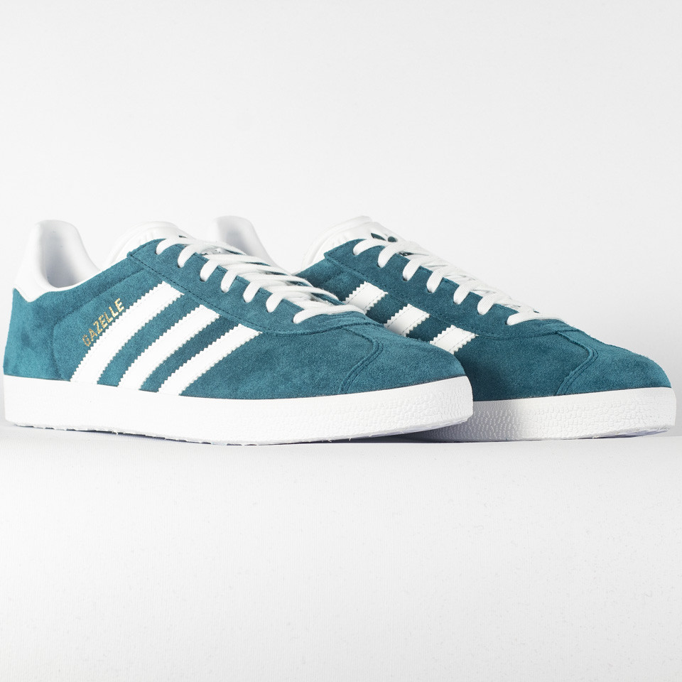 Adidas gazelle clearance petrol blue