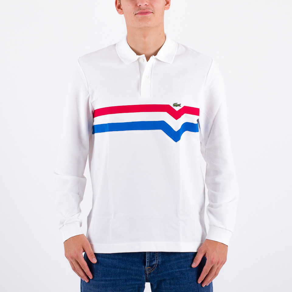 Polo Lacoste Long Sleeve Regular Polo Made in France | The Firm shop
