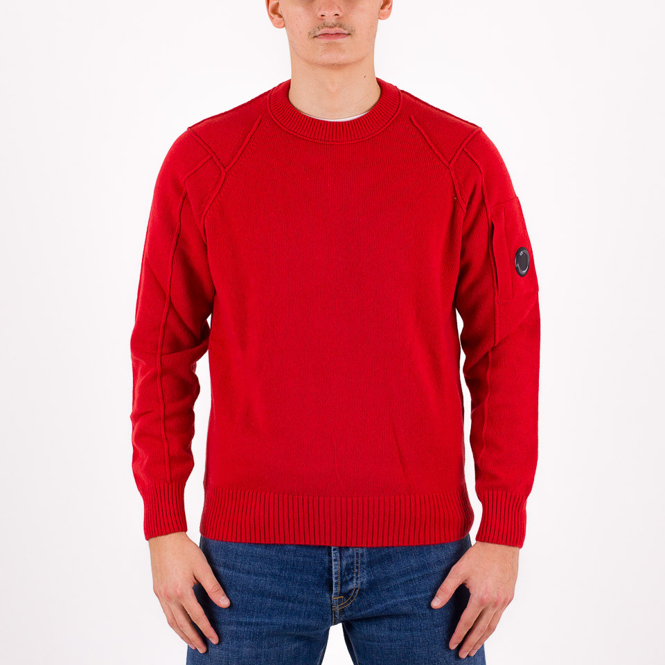 Cp company 2025 sweatshirt red