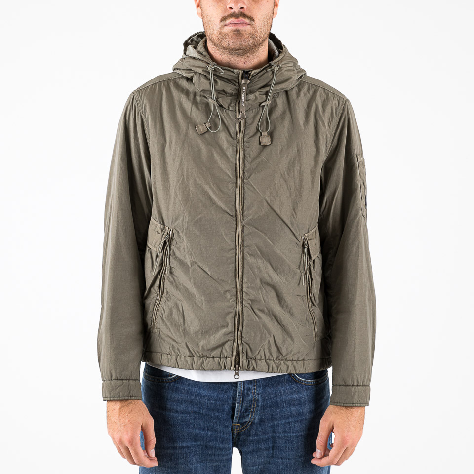 Cp company chrome hooded jacket best sale