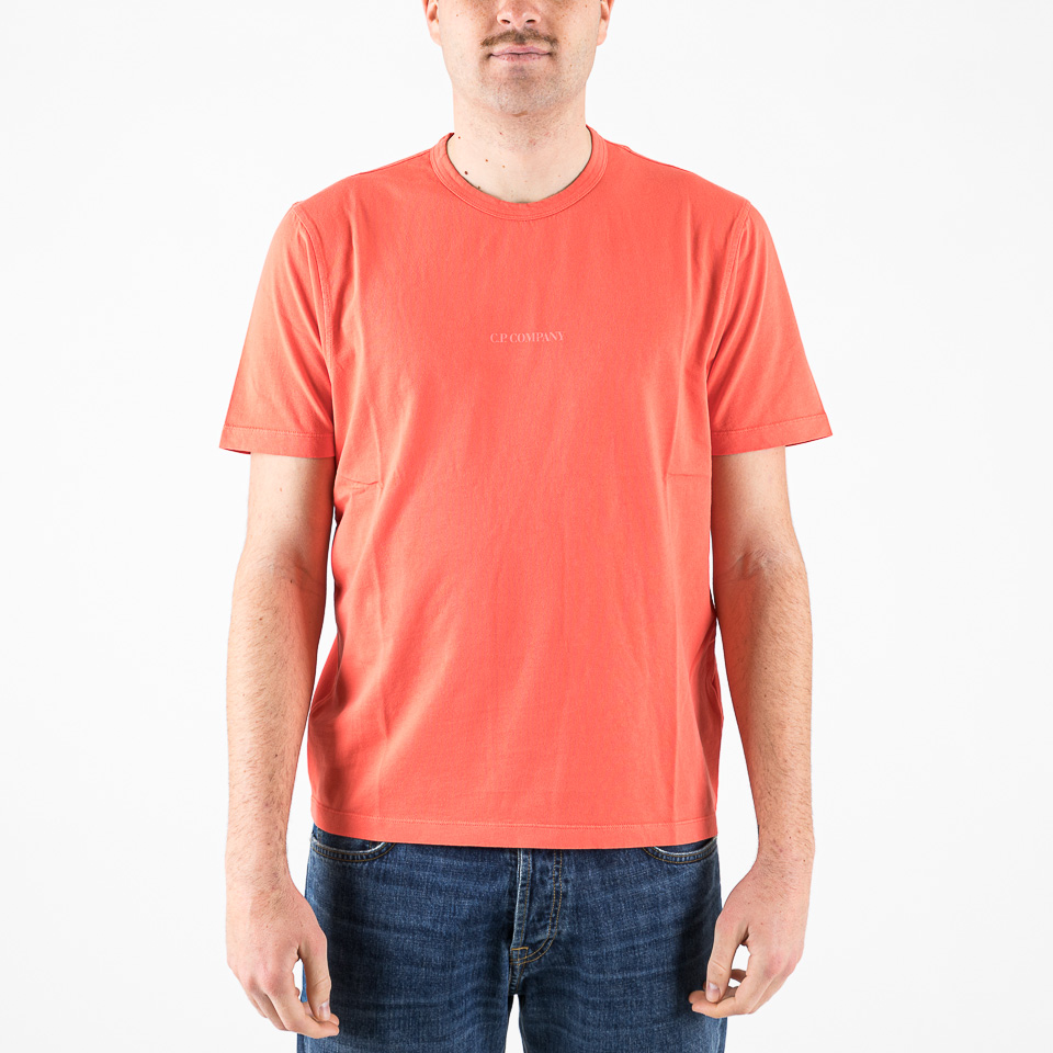 T-shirts C.P. Company 24/1 Jersey Logo T-Shirt | The Firm shop