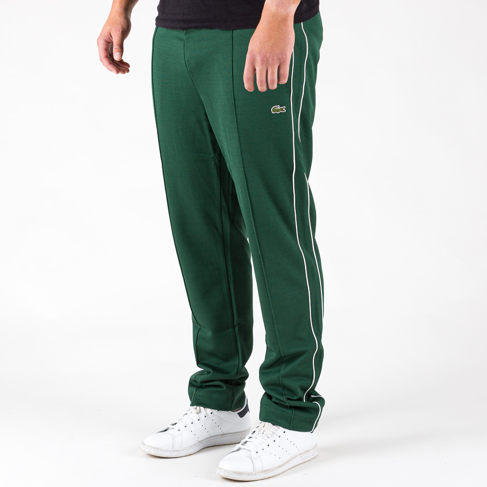 Green 2025 lacoste sweatpants