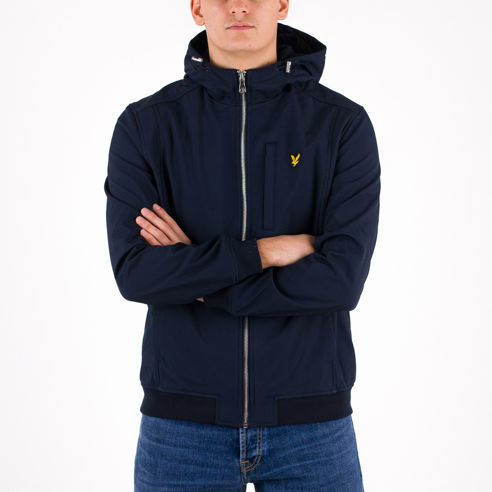 Lyle and scott hot sale soft shell jacket navy