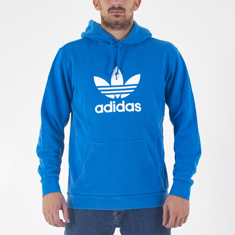 Trefoil hoodie outlet blue