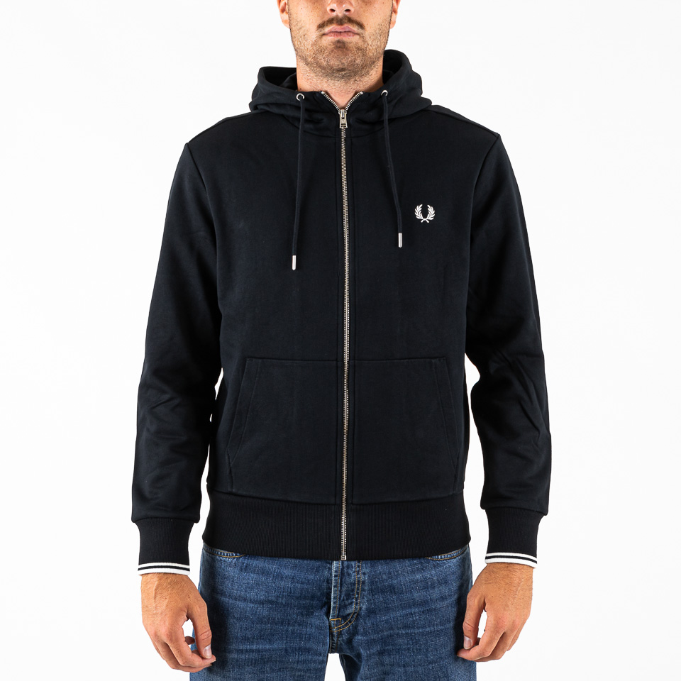 Fred perry zip up hoodie on sale