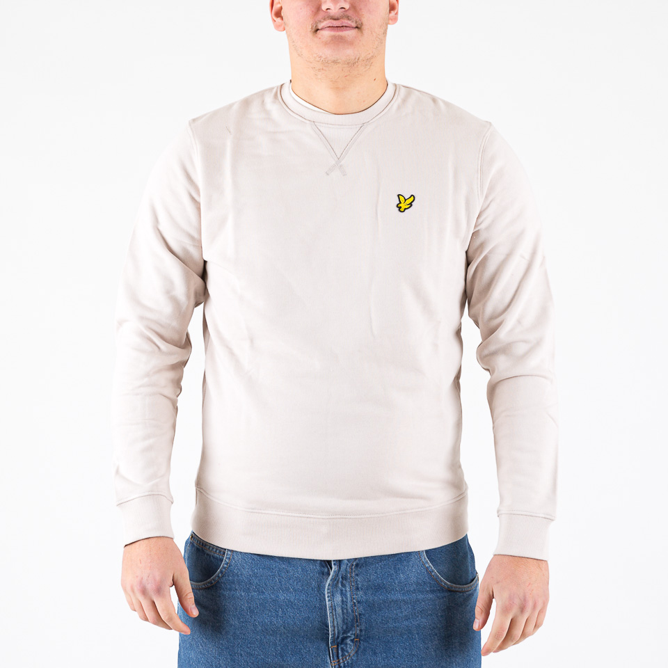 Lyle and scott sleeve pocket crew neck sweatshirt hot sale