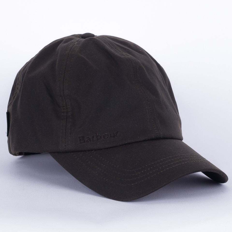 Barbour wax sports cap hot sale black