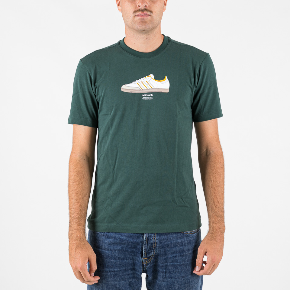 Tシャツ・カットソー adidas sneakers logo tee green IX6717 楽天市場】 【公式】アディダス adidas 返品可 ライフスタイル