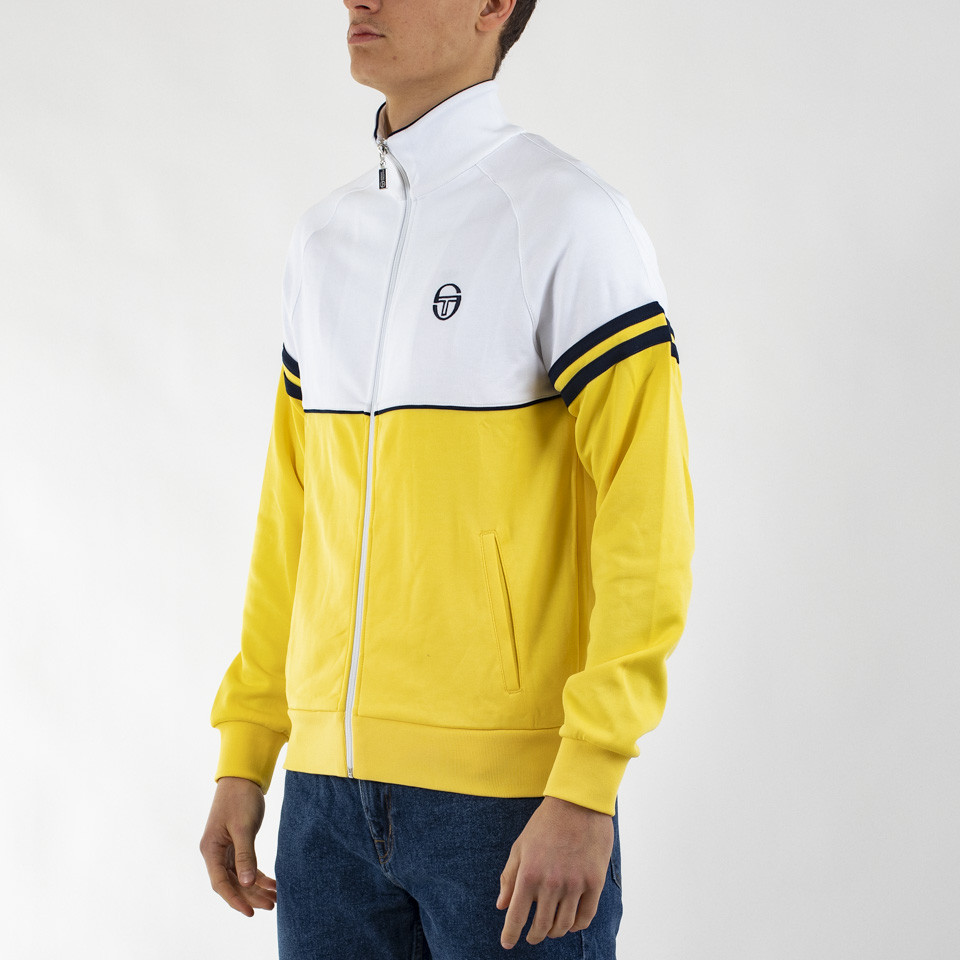 Sergio tacchini orion hot sale track top yellow