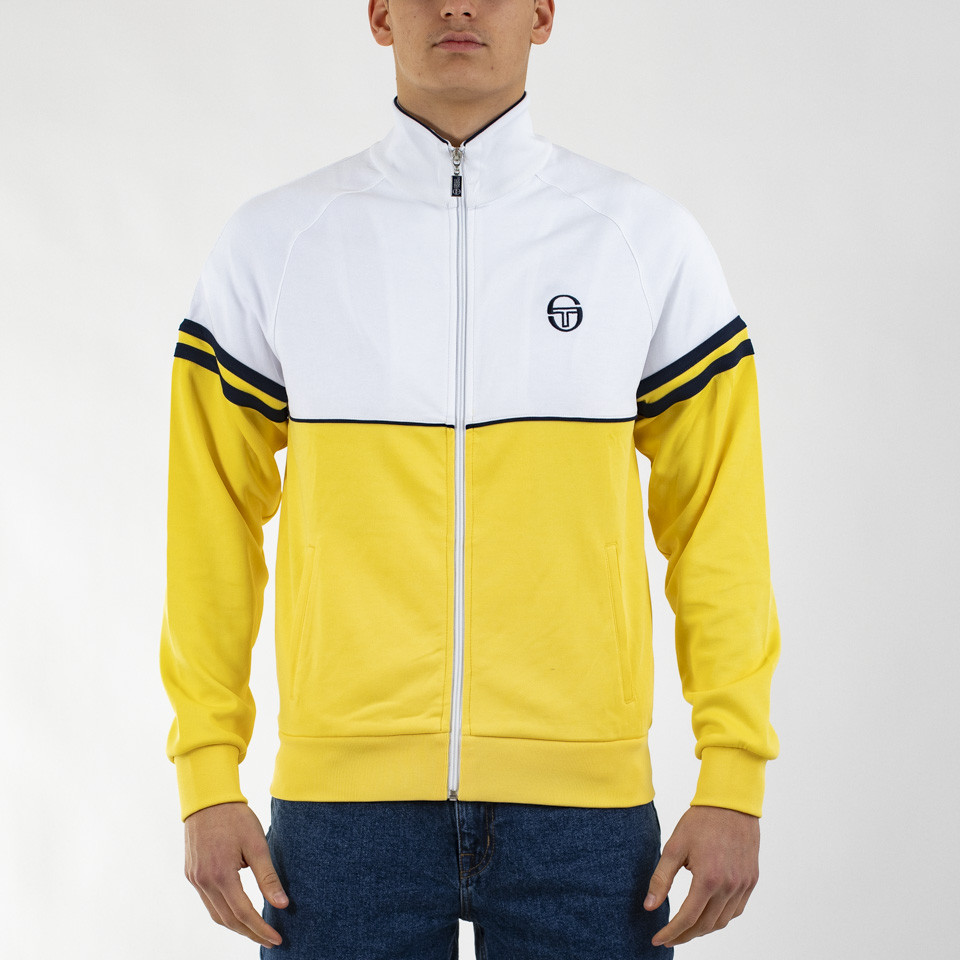 Sergio tacchini track store top yellow