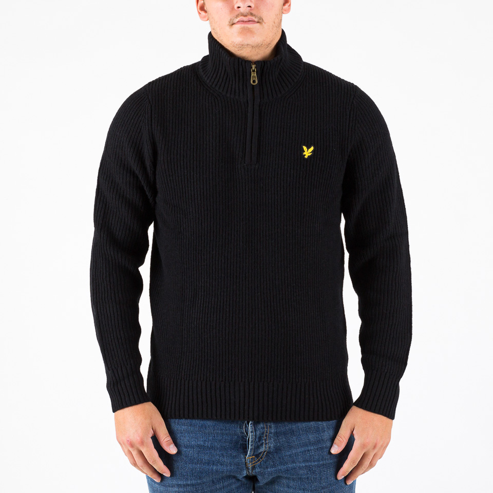 Lyle and scott quarter best sale zip jumper