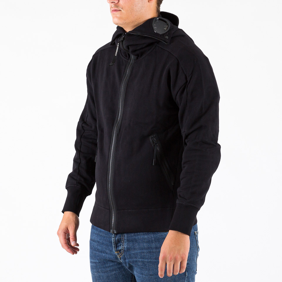 CP COMPANY｜HOODIES/ZIP-UPS (Diagonal Raised Fleece Gogg C.P. Company DIAGONAL RAISED FLEECE GOGGLE ZIPPED HOODED