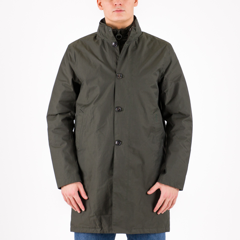 Barbour mac jacket online