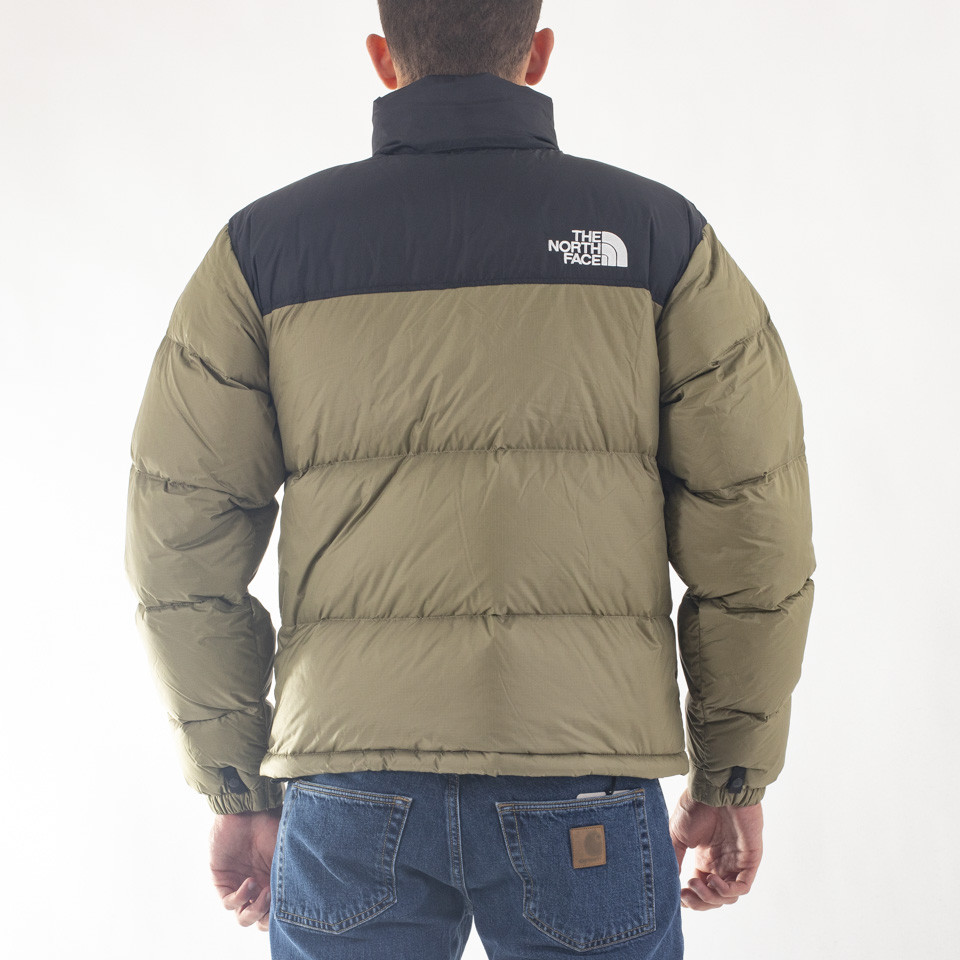 The north face 1996 retro outlet nuptse jacket tumbleweed green