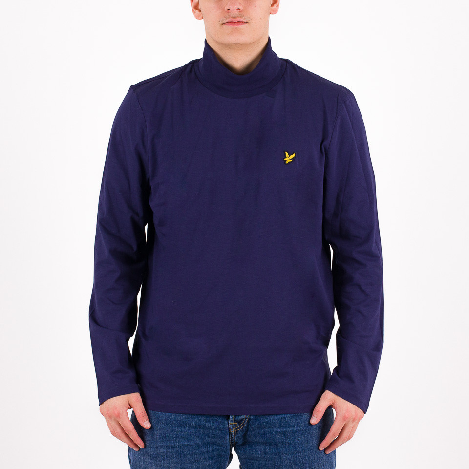 Lyle and scott roll on sale neck