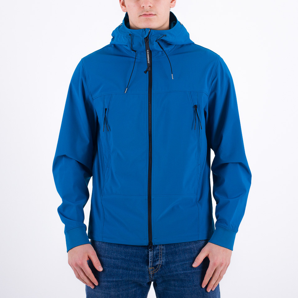 Blue cp shop goggle jacket