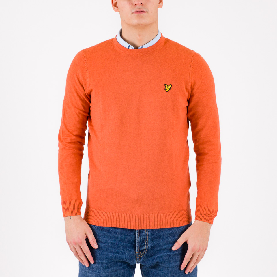 Lyle & scott cotton deals merino crew neck jumper