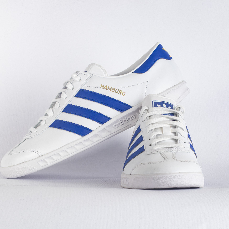 Adidas white hamburgs online