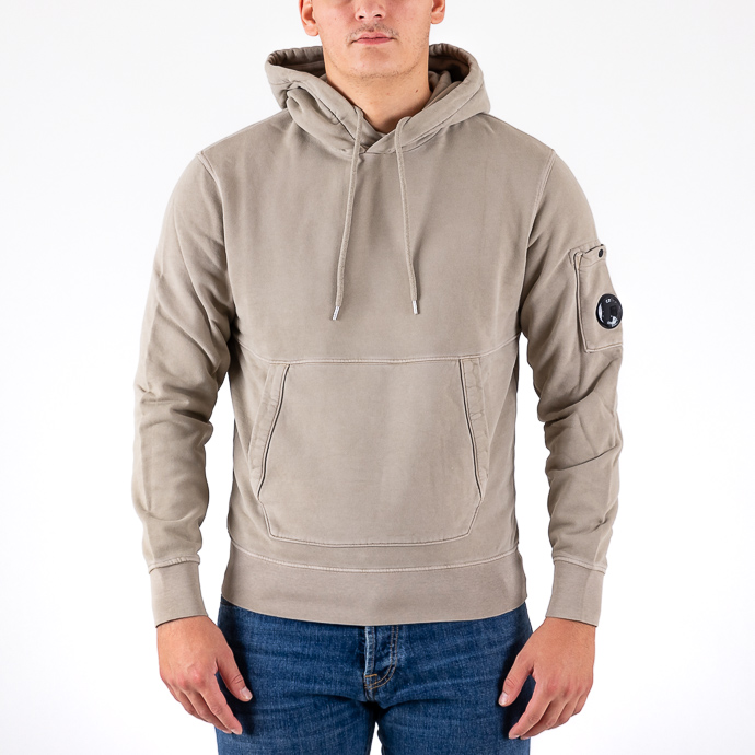 Sweatshirts C.P. Company Brushed & Emerized Diagonal Fleece Hoodie