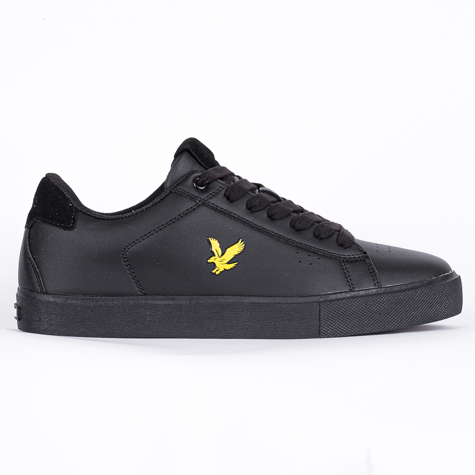 Lyle and scott trainers white hot sale
