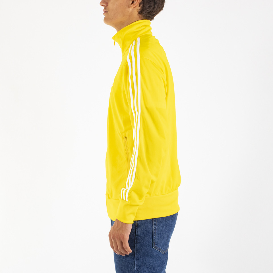 Adidas firebird hotsell track jacket yellow