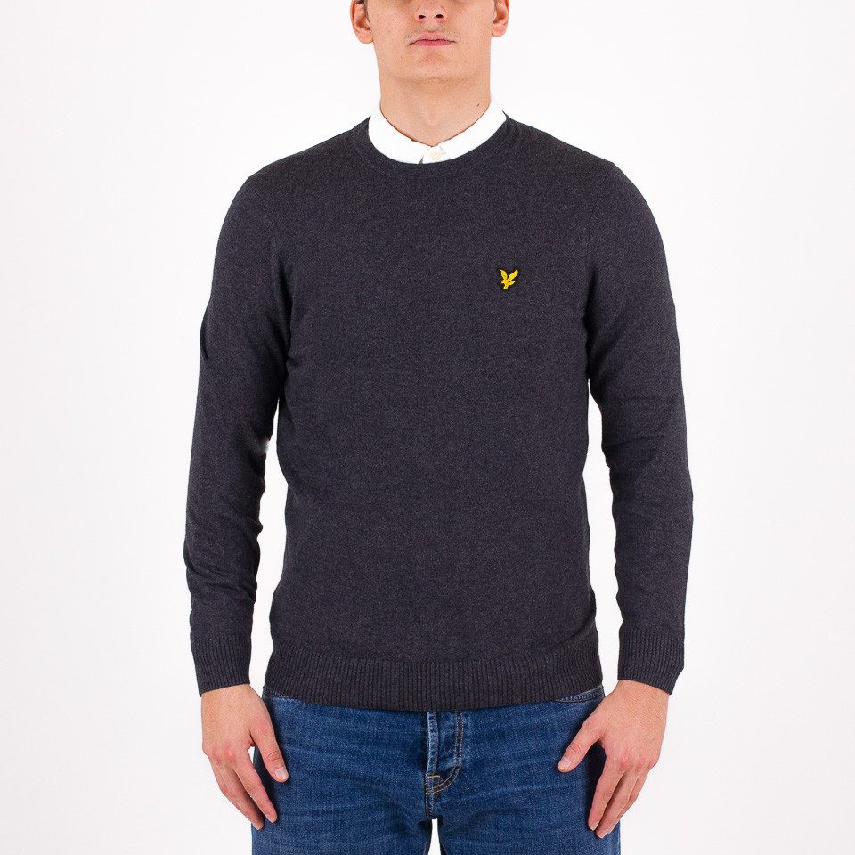 Jumpers & Sweaters Lyle & Scott Cotton Merino Crew Neck Jumper